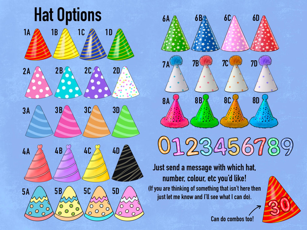 ILLUSTRATED CUPCAKE TOPPERS | drawing from photo, Birthday Party, Event Banner, decorations, personalised gift