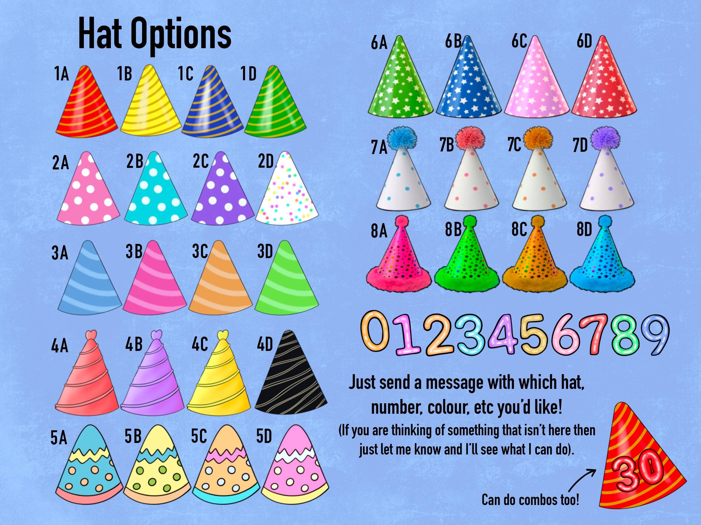 CONFETTI | personalised decorations, photo face topper, 30th birthday gift