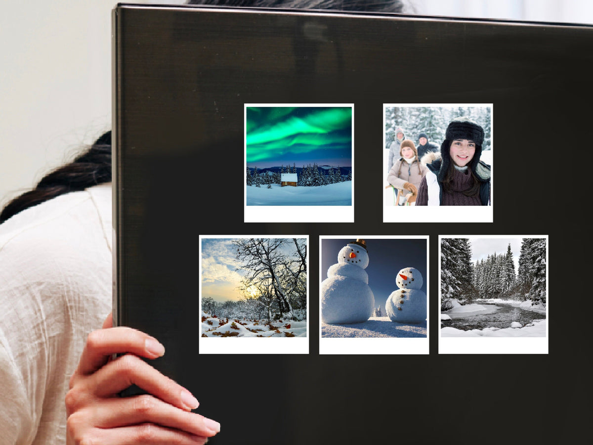 Custom Photo Cutout Fridge Magnets - Personalized Portrait Gift for Family, Friends, Christmas & Fathers Day