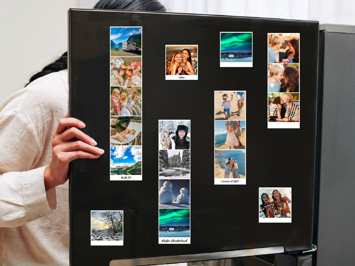 Personalised Photo Cutout Fridge Magnets: Custom Family Portraits for Unique Gift Ideas