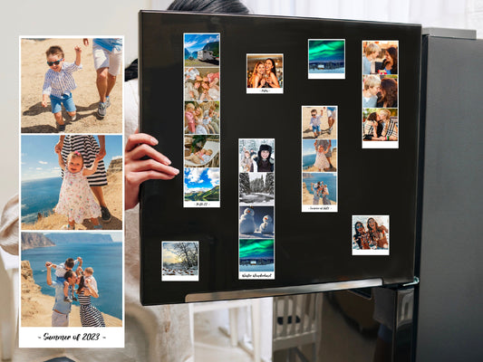 Personalised Photo Cutout Fridge Magnets: Custom Family Portraits for Unique Gift Ideas