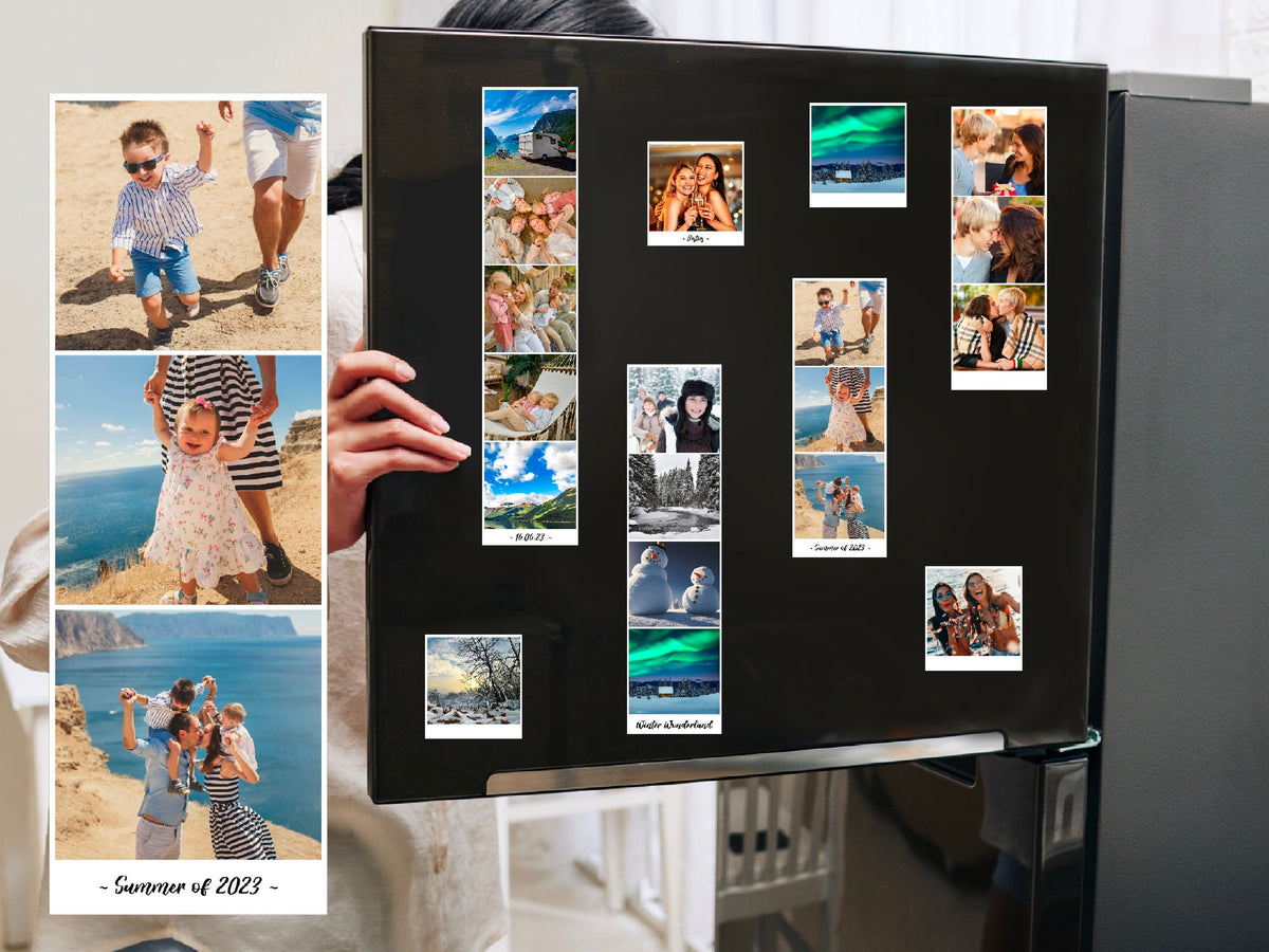 Personalised Photo Cutout Fridge Magnets: Custom Family Portraits for Unique Gift Ideas
