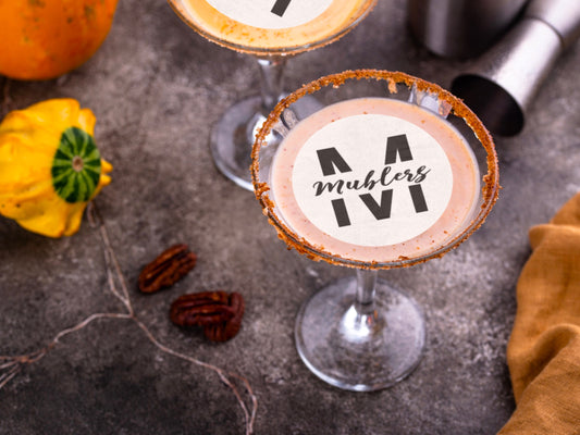 Edible logo Cocktail Toppers | Personalised | Party Decor, wafer sheet