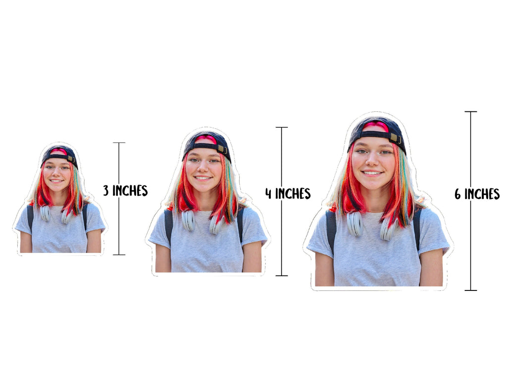Custom fridge magnets, cutout from photo, best friend gift, christmas gift, personalised gift, portrait, family portrait, high quality photo