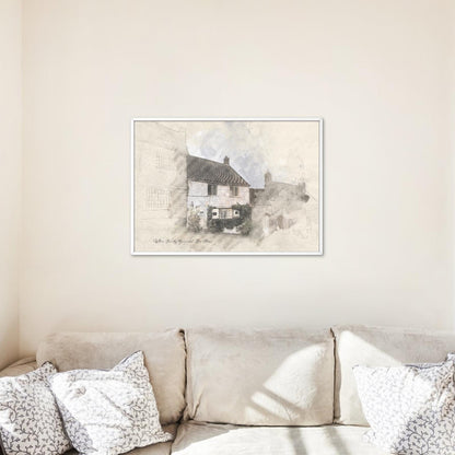 Custom Architectural Sketch: Personalised Home Portrait for Anniversaries, Weddings & Housewarming