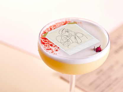 Valentine's Day Edible Cocktail Toppers: Personalized Wafer Sheet Drink Decorations for Romantic Events
